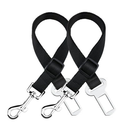 Tail Secure Adjustable Pet Seat Belt - 2 Pack