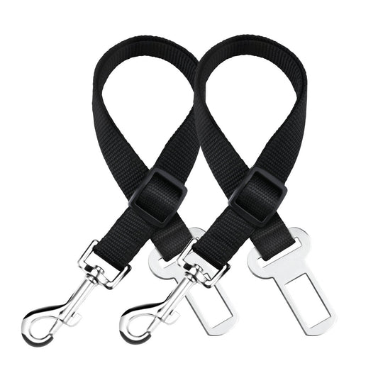 Tail Secure Adjustable Pet Seat Belt - 2 Pack