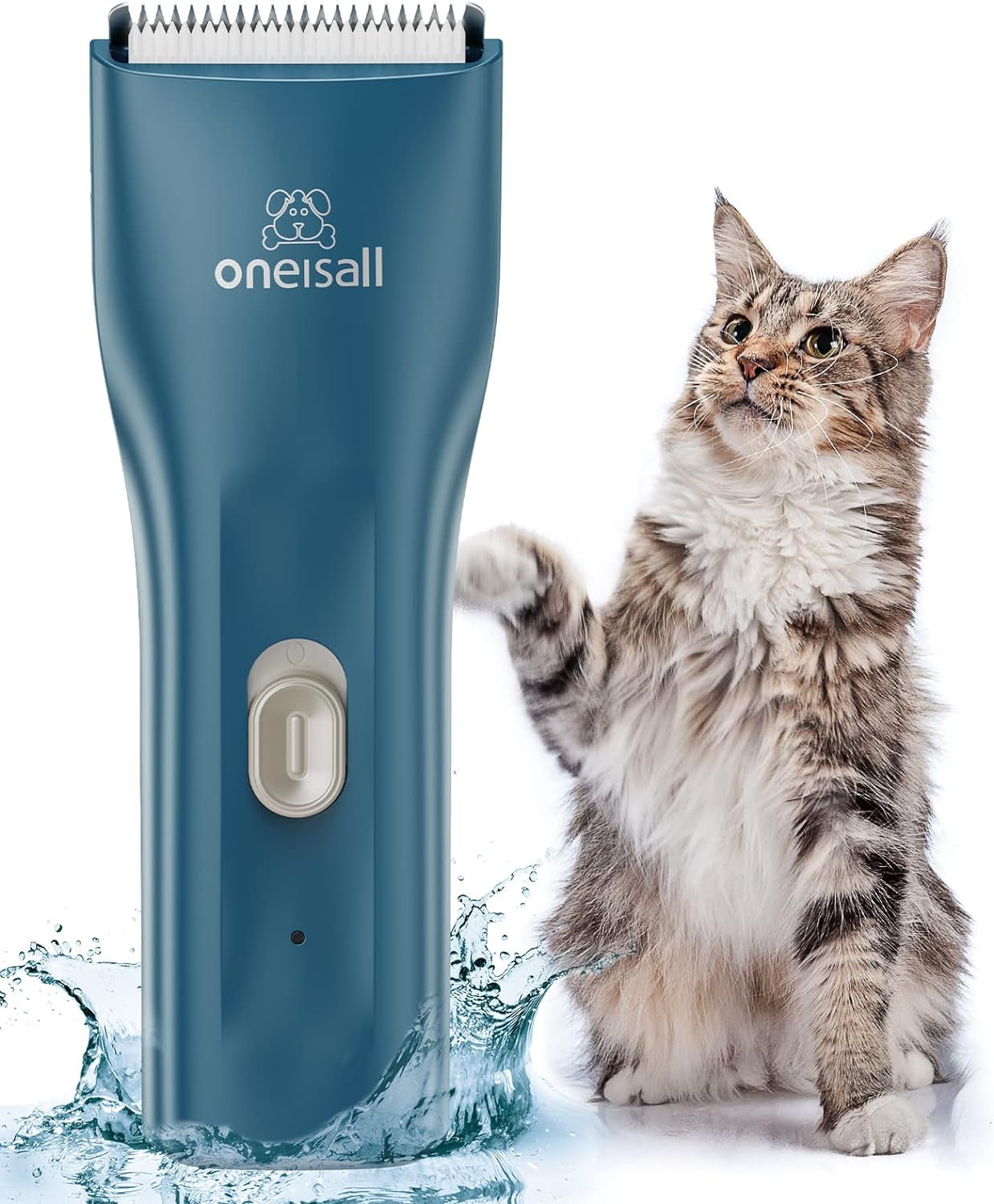 Oneisall Pet Clipper for Cat Matted Hair, Pet Shaver for Cats Quiet Pet Hair Cli